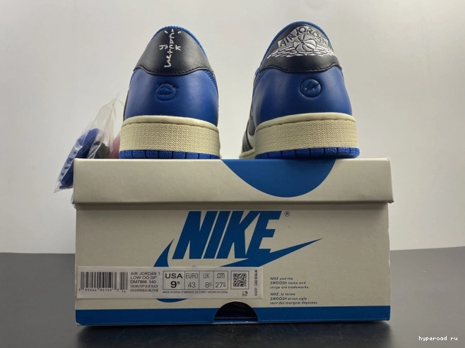 Scott 1 Retro x x Fragment Travis DM7866-140 Air Low Design Jordan 0706